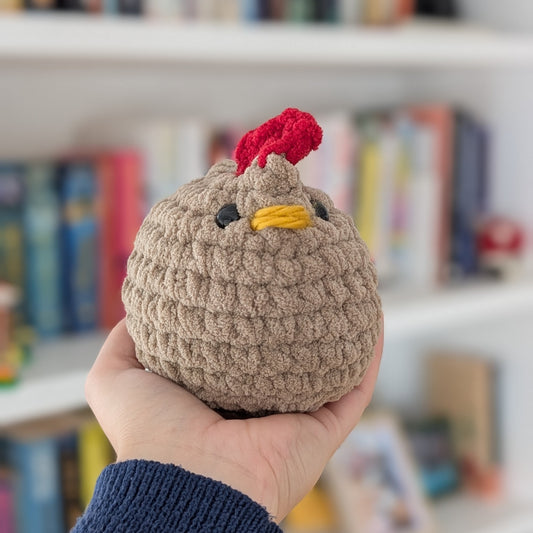 Chunky Chicken Plush Toy
