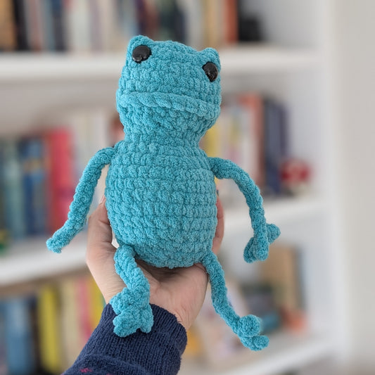 Nigel the Frog Plush Toy (Large Size) - Made to order