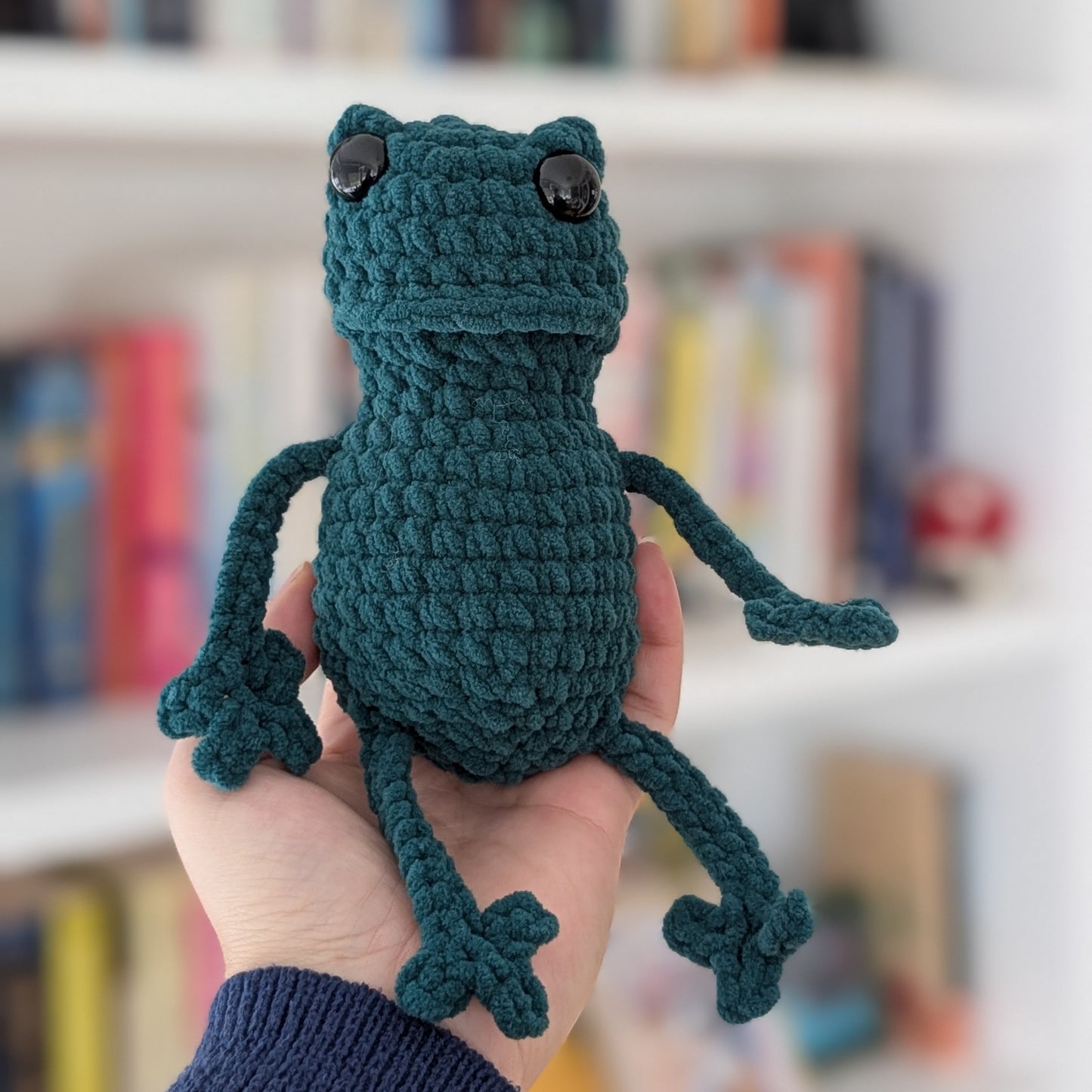 Nigel the Frog Plush Toy - made to order