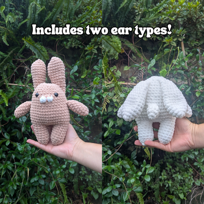 Blob Bunny - Crochet Pattern [PDF Pattern]