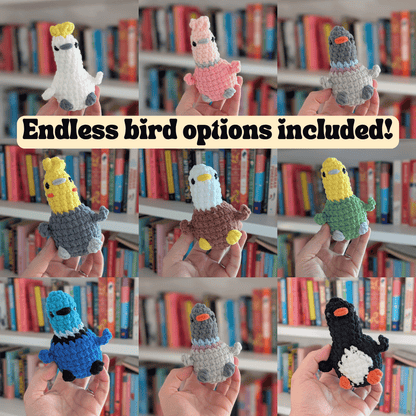 Little Birdies - Crochet Pattern [PDF Pattern]