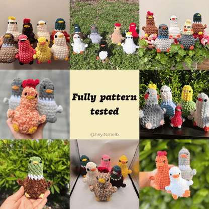 Little Birdies - Crochet Pattern [PDF Pattern]