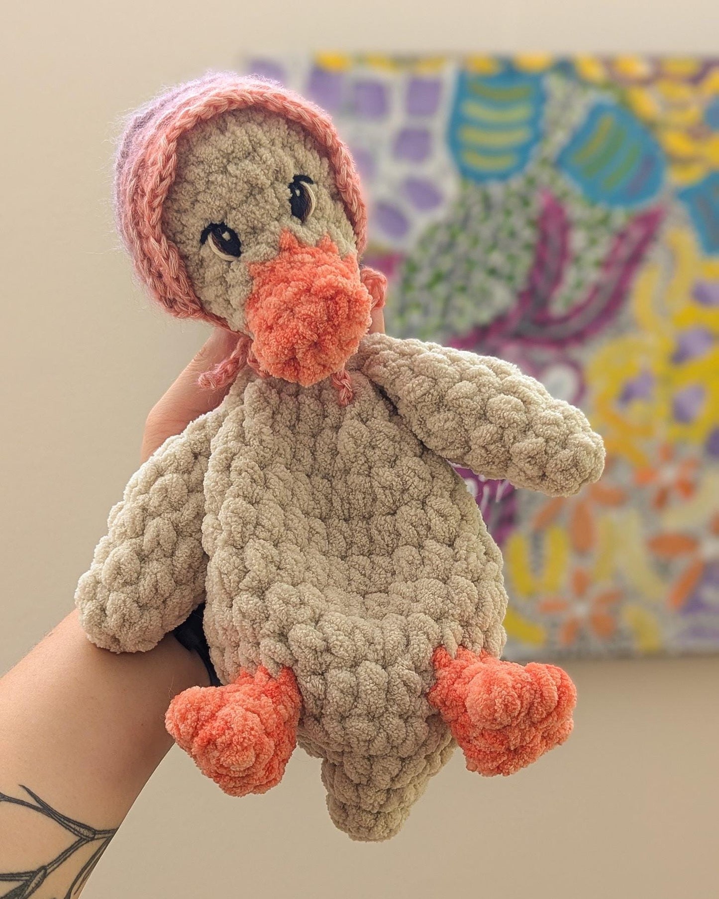 Goose Crochet Snuggler