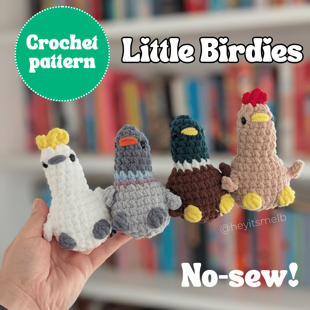 Little Birdies - Crochet Pattern [PDF Pattern]