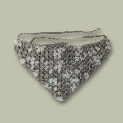 Scalloped edge bandana (multiple colours)