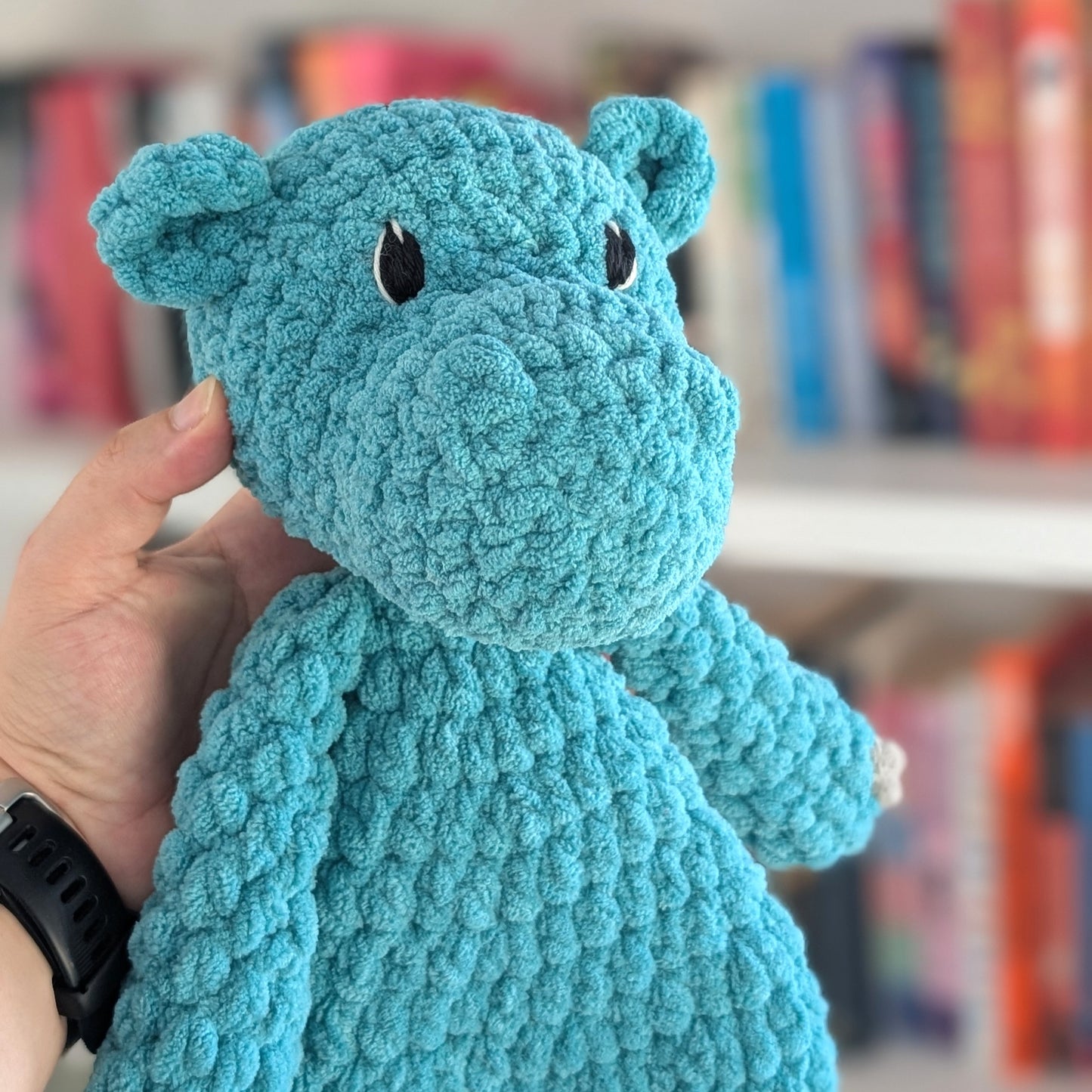 Hendrix Hippo Snuggler Toy