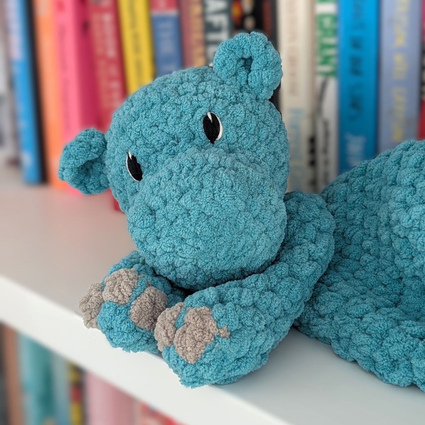Hendrix Hippo Snuggler Toy