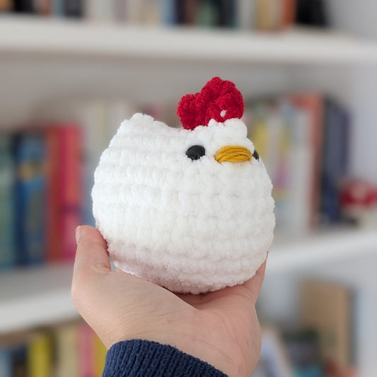 Chunky Chicken Plush Toy