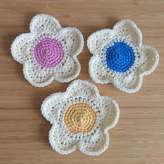 Flower Coasters
